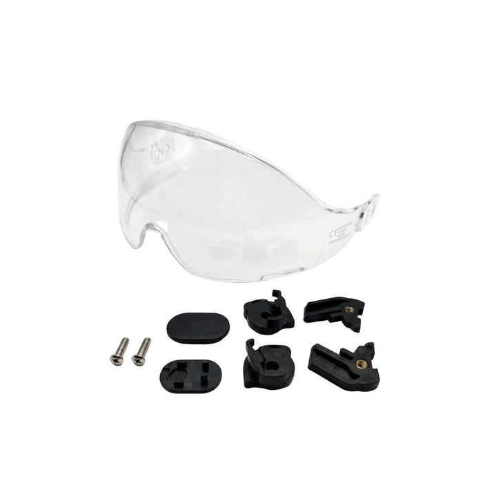 ALG G01C Clear Replacement Visor for Al-Gard ALG SF06W ABS Helmets, EN16321 & Z87+
