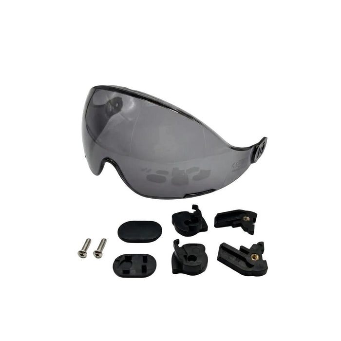 ALG G01G Grey Replacement Visor for Al-Gard ALG SF06W ABS Helmets, EN16321 & Z87+