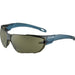 Bolle SWIFTN20U Swift Safety Spectacles, Smoke PC Lens w/ Platinium Lite ASAF, Blue PC Temples - Safety Solutions Singapore