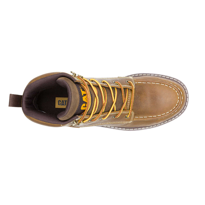 Caterpillar P91833 Reclaimer Wedge Steel Toe Waterproof Leather Boots, ASTM, Colour: Pyramid - Safety Solutions Singapore