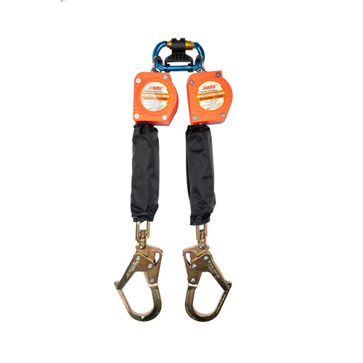 Haru HB-2N+N Personal Fall Limiter with Fall Factor 2 & Shock Absorber (EN360, VG11) - Safety Solutions Singapore
