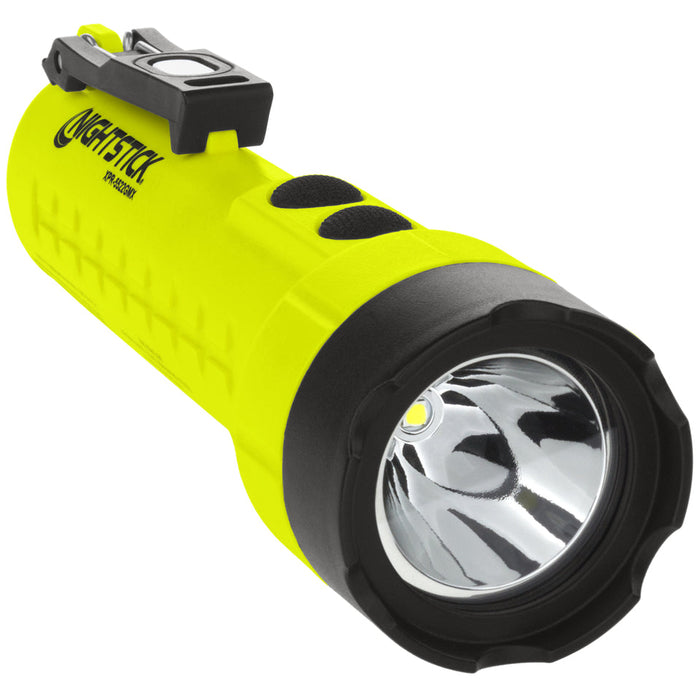 NIGHTSTICK 5522GMX Intrinsically Safe Dual-Light Flashlight w/Magnets, Li-Ion, Green, UL913/ATEX