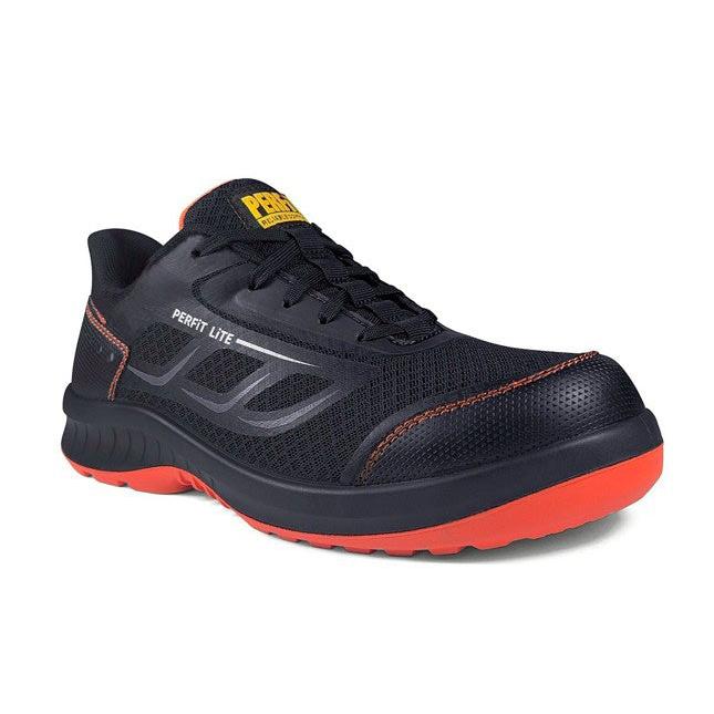 PFT ER013-OG SHUTTLER EH S1 Electrical Hazard Safe Lightweight Safety Shoes, Orange, SS513