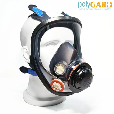 POLYGARD FFS680 & FFS690 Silicone Full Face Respirator Mask EN136:1998