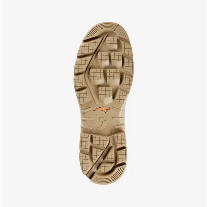 Safety Jogger ALTAR Camel Composite Toe ESD Safety Shoes w/ Side Zip