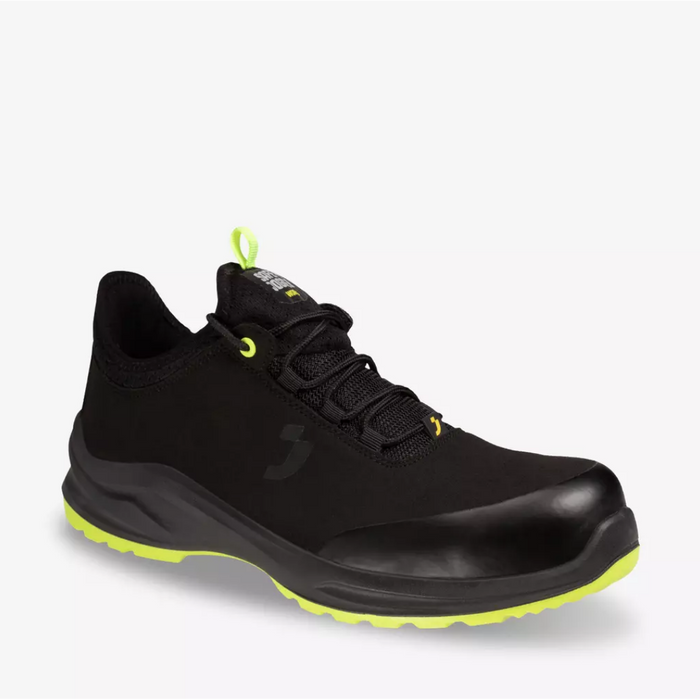 Safety Jogger MODULOS S3S Low SC SR ESD CI FO Metal-free, Black Vegan Safety Sneakers - Safety Solutions Singapore