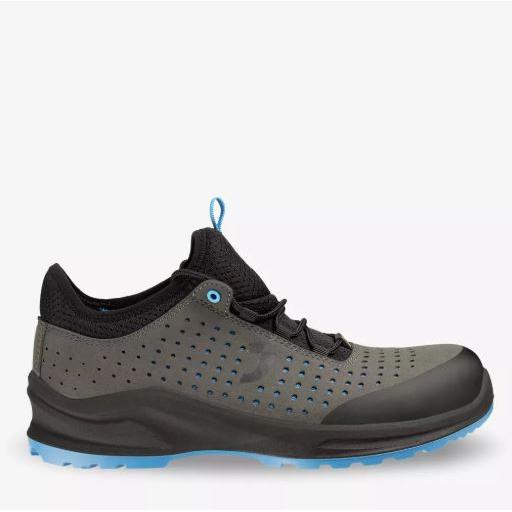 Safety Jogger Modulo S1PS Low, Metal-Free, ESD, Vegan Leather Safety Shoes, Grey