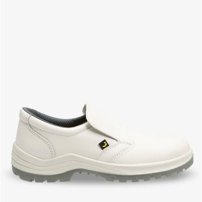 Safety Jogger X0500 S2 SRC Action Leather Slip On White Safety Shoe - Safety Solutions Singapore