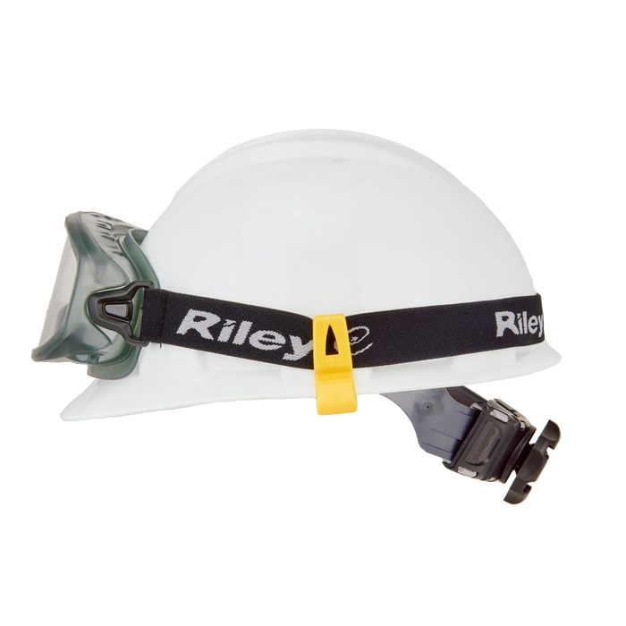 AL-Gard CS-291-61 "Straight Edge Type" Goggle Band Clip for Helmets