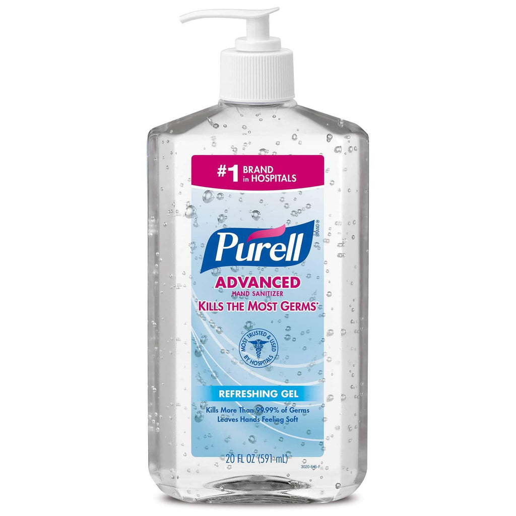 Purell ADVANCED Hand Sanitizer Refreshing Gel 70% Alcohol 591ml